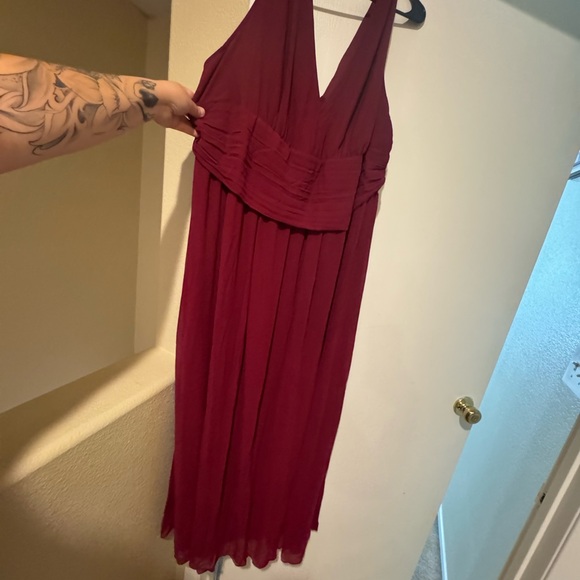 Ever Pretty Deep Red Maxi Dress - Picture 1 of 6